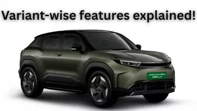 Toyota Unveils Urban Cruiser Ebella EV in India, Enters Mass-Market Segment