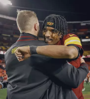 Washington Commanders' Surprise Move: Kliff Kingsbury Out, Jayden Daniels Reacts