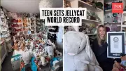 19-Year-Old UK Girl Sets Guinness Record With 877 Jellycat Toys