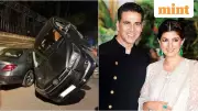 Akshay Kumar and Twinkle Khanna Survive Mumbai Roadside Accident After Trip