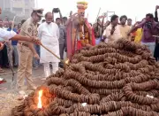 Andhra Pradesh Celebrates Bhogi with Grand Bonfires and Cultural Traditions