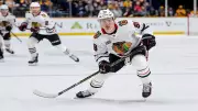 Bedard Returns for Blackhawks Against Flames, Teravainen Sidelined with Injury