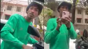 Bengaluru Biker's 'My Rules' Road Rage: Viral Video Shows Signal Jump, Near-Collision