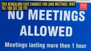 Bengaluru Cafe's 'No Meetings' Notice Sparks Online Debate Over Workspace Etiquette