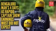 Bengaluru Man's 4-Day Rapido Gig: Earns Rs 2,220, Reveals Night Shift Secret