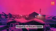 Birmingham Sky Turns Disney Pink During Snowstorm: Science Explained