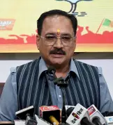 BJP Leaders in Delhi Gather to Listen to PM Modi's Mann Ki Baat Address