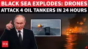 Black Sea Oil War Escalates: Four Tankers Hit at Key CPC Terminal