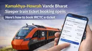 Book Your Tickets: Howrah-Kamakhya Vande Bharat Sleeper Train Now Open