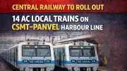 Central Railway Adds 14 AC Local Trains on Mumbai's CSMT-Panvel Harbour Line