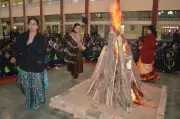 Chaman Vatika Gurukul Ambala Celebrates Lohri with Cultural Fervor