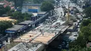 Chennai's Anna Salai Flyover Construction Accelerates During Pongal Holidays