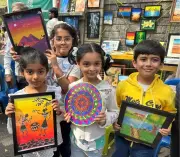 Chitra Santhe 2024: Bengaluru Art Fair Showcases Talent From Kids to Pros