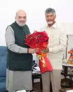 CM Naidu Meets Amit Shah, Seeks Higher Central Funds for Andhra Projects