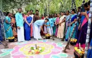 Coimbatore Officials Celebrate Pongal with Traditional Festivities at Collectorates