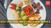 Critics’ Choice Awards 2024 Food Sparks Outrage: 'Grazing Plate' Goes Viral