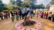 DAV Public School Gohju Hosts Vibrant Lohri Celebration