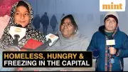 Delhi's Homeless and Night Watchmen Struggle Against Biting Cold and Toxic Air