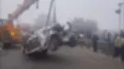 Dense Fog Causes Deadly Multi-Vehicle Pile-Up on NH-48 in Bhilwara