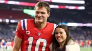 Drake Maye's Heartwarming Moment with Wife After AFC Championship Win Sparks Fan Frenzy