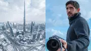 Dubai's Crown Prince Shares Viral Snow-Covered Burj Khalifa Fantasy Amid Real Cold Snap
