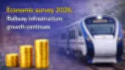 Economic Survey 2026: Railway Infrastructure Growth Continues, Electrification at 99.1%