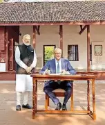 German Chancellor Merz Visits Sabarmati Ashram with PM Modi, Hails Gandhi's Legacy
