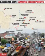 Ghaziabad Identifies 14 Major Traffic Choke Points, Plans Decongestion Drive