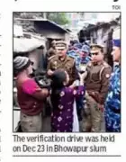 Ghaziabad SHO Uses Phone as 'Scanner' to Detect 'Illegals' in Slum