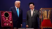 Gold, Jets & Samurai Helmets: Lavish Gifts Trump Received in 2025