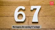 Google's '6 7' Easter Egg Goes Viral: Screen Bounces Like Meme