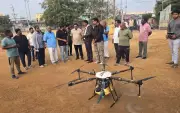 Guntur Deploys Drones for Anti-Mosquito Drive, A First in Public Health