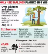 Gurgaon Expressway Forest Diversion: 8 Years On, Compensatory Afforestation Details Remain Murky