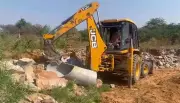Gurgaon: Forest Dept Demolishes Illegal Structures on 25 Acres in Aravalis