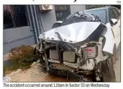 Gurgaon Fortuner Crash: Six IT Employees Injured in Wrong-Side Accident on Golf Course Road