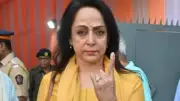 Hema Malini Votes Early in BMC Polls, Urges Mumbaikars to Participate