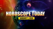 Horoscope Today 1 Jan 2026: Zodiac Predictions for New Year's Day