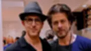 Hrithik Roshan and Shah Rukh Khan's Olive Bar Hug Debunked Rivalry Rumors
