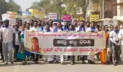 Hubballi Silent March Demands Justice for Manya Patil Honour Killing