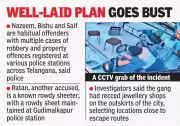 Hyderabad Police Nab 5 in Daylight Jewellery Shop Robbery Attempt