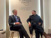 IAEA Chief Meets Pralhad Joshi in Davos, Discusses Nuclear Role in India's Clean Energy