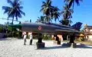 IAF's Historic MiG-21, Kargil War Hero, Finds New Home at Udupi's Kota Karanth Theme Park