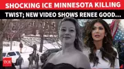 ICE Minnesota Killing: New DHS Video Shows Woman Stalking Agents Before Shooting