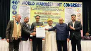 IIM Rohtak Director Wins Global Leadership Award at World Management Congress