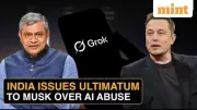 India, France Act Against Elon Musk's Grok AI Over 'Undressing' Feature