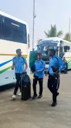 India vs New Zealand Teams Arrive in Raipur Amid Fan Frenzy for 2nd T20I