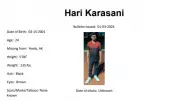 Indian Student Hari Karasani Missing in Alaska Since New Year's Eve