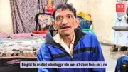 Indore's 'Crorepati Beggar' Mangilal: From Iron Cart to 3-Storey House & Car