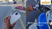 iPhone 17 Survives 7-Car Crush Test on Busy Road: Viral Video