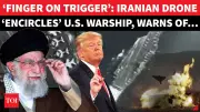 Iran's IRGC Threatens US Carrier With Drone Strike Video, Claims 'Finger On The Trigger'